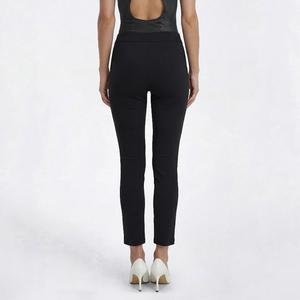 Womens Zac & Rachel Pull On Solid Compression Slim Pants alternate view