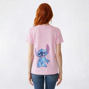 Juniors C-Life Mineral Wash Stitch Front Back Boyfriend Tee alternate view