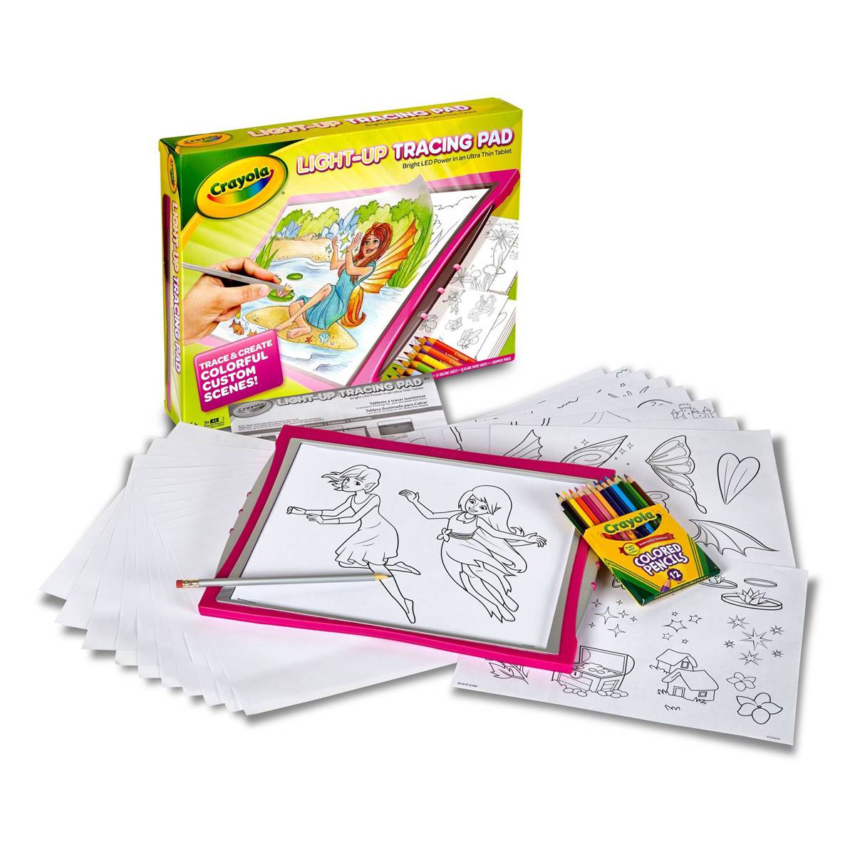 Crayola(R) Light Up Tracing Pad - Pink