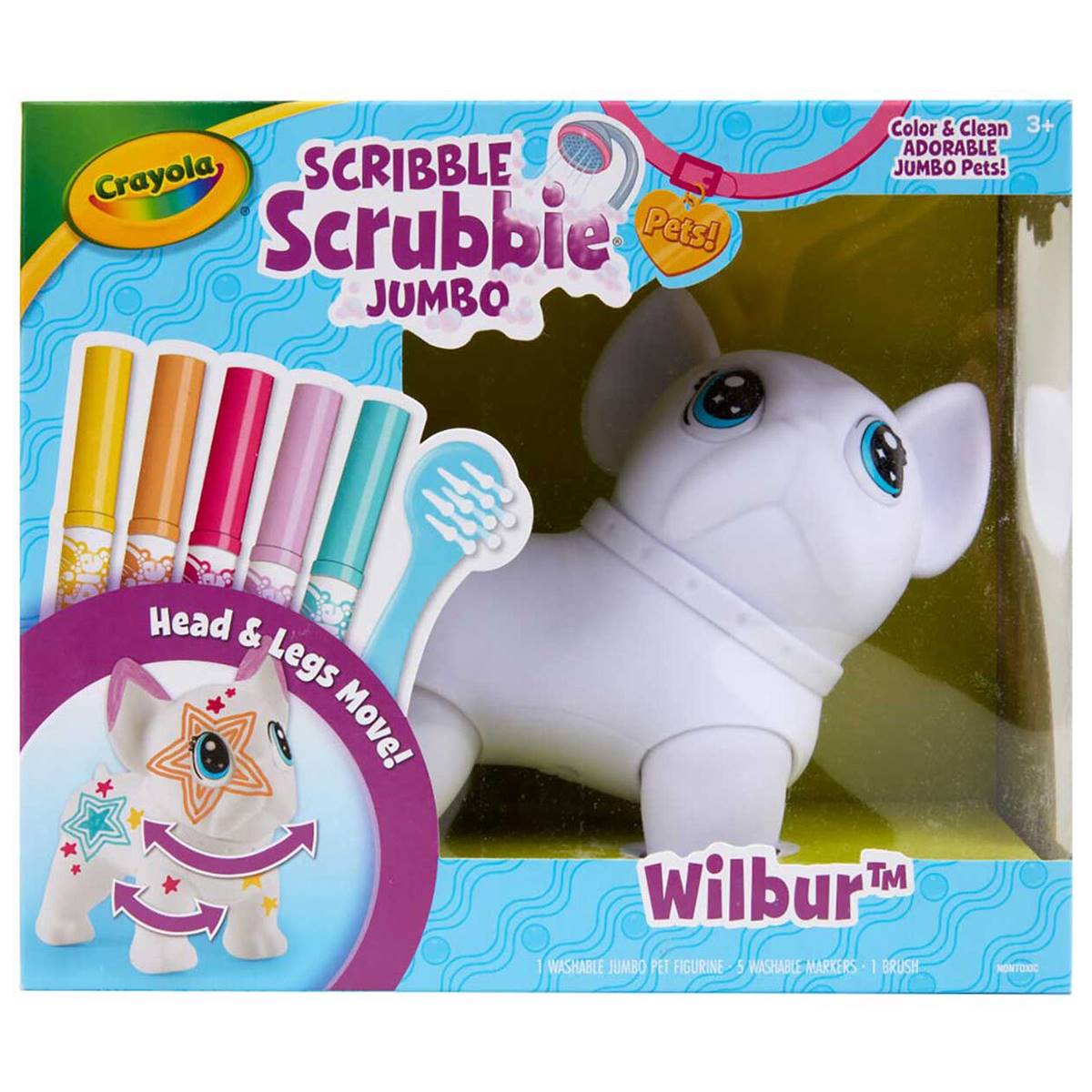 Crayola(R) Jumbo Scribble Scrubbie Pet Wilbur