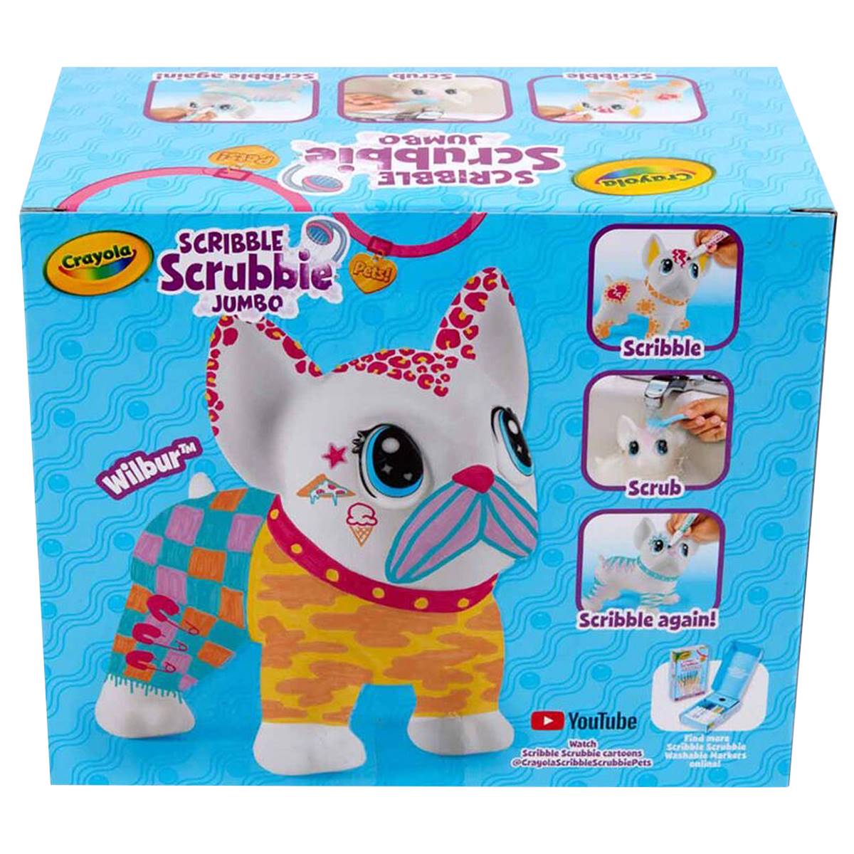 Crayola(R) Jumbo Scribble Scrubbie Pet Wilbur