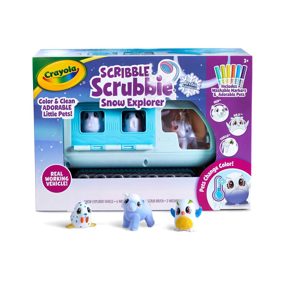 Crayola(R) Scribble Scrubbie Pets Arctic Snow Explorer