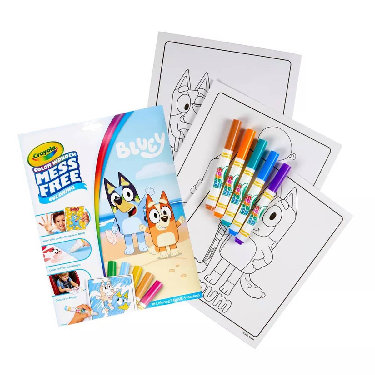 Crayola(R) Bluey Color Wonder Mess Free Coloring