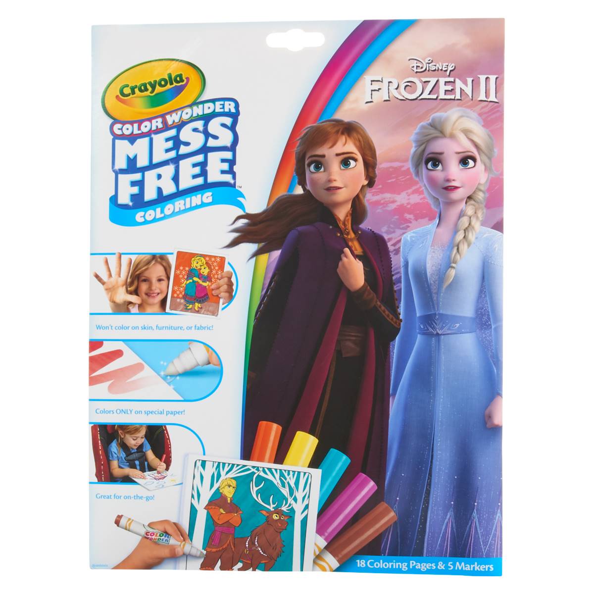 Crayola(R) Frozen II Color Wonder Coloring Pad And Markers