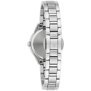 Womens Bulova Sutton White Dial Bracelet Watch - 96R253 alternate view