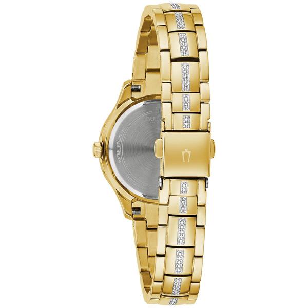 Womens Bulova Sutton Gold-Tone Bracelet Watch - 98L283 alternate view
