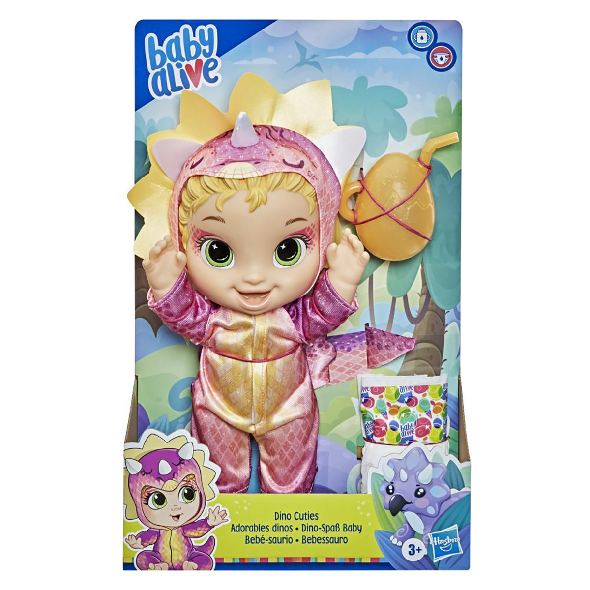 Baby Alive Dino Cuties With Blond Hair