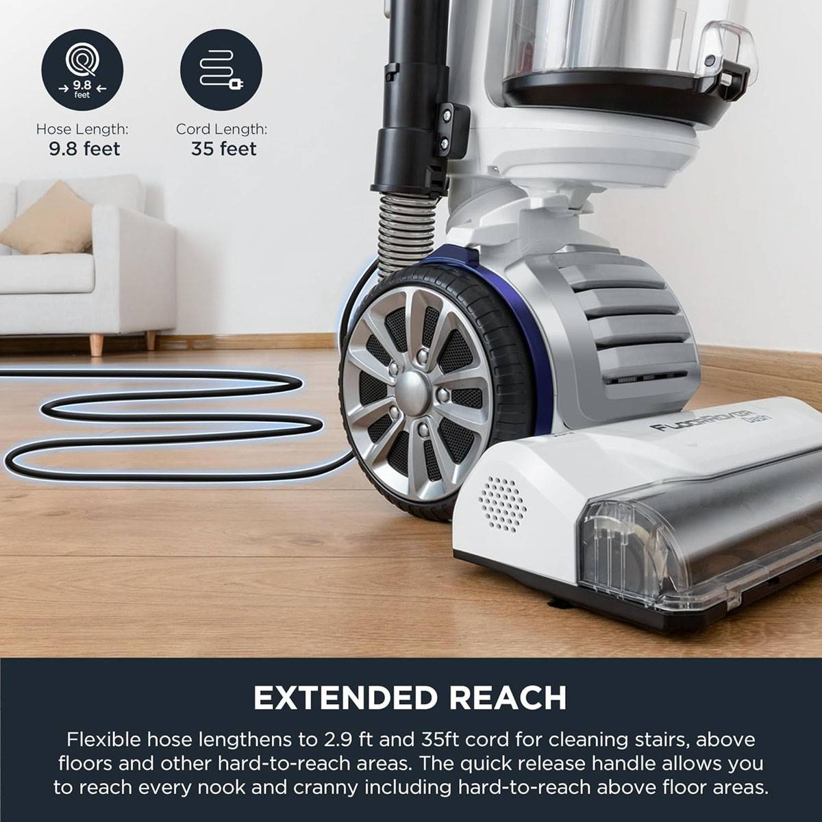 Eureka FloorRover Upright Pet Vacuum