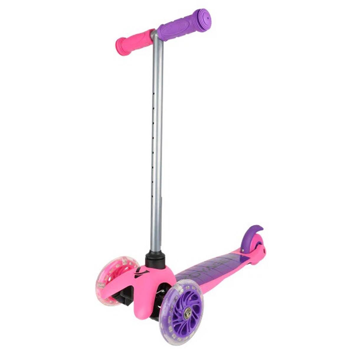 Sakar Pink Tilt And Turn Scooter 3 Wheel Light Up Scooter