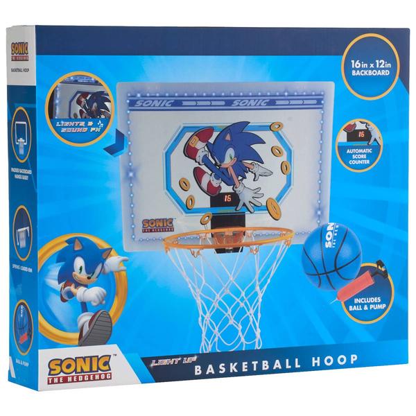 Sonic(tm) The Hedgehog Jr. Over-the-Door Basketball Hoop