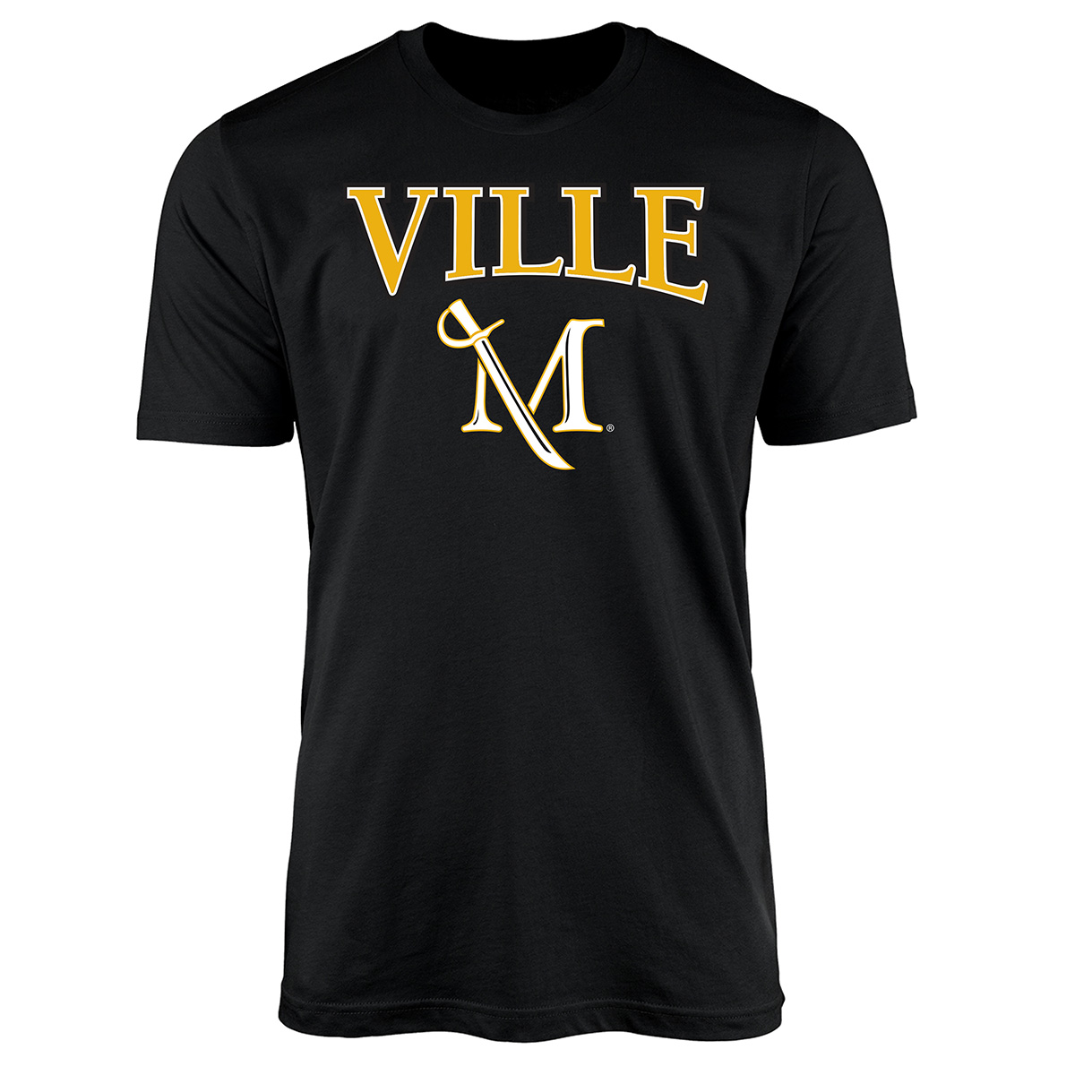 Mens Millersville Pride Mascot Short Sleeve Tee