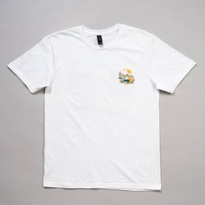 Mens Explore Short Sleeve Tee - White alternate view