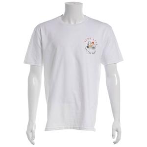 Mens Life Off The Grid Short Sleeve Tee - White alternate view