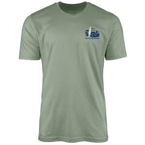 Mens Catching Rays Riding Waves Short Sleeve Tee