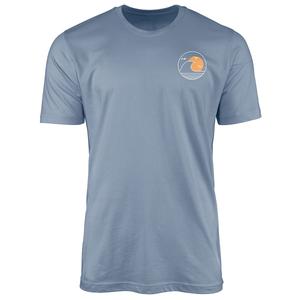 Mens Beach More Worry Less Short Sleeve Tee