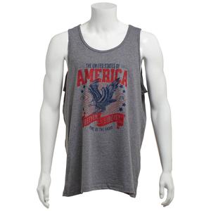 Mens Home of the Brave Freedom & Liberty Graphic Tank Top