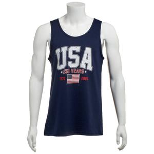 Mens Home of the Brave 250 USA Shoe Horn Graphic Tank Top