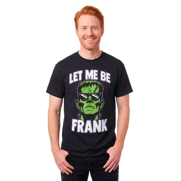 Young Mens Let Me Be Frank Short Sleeve Graphic Tee