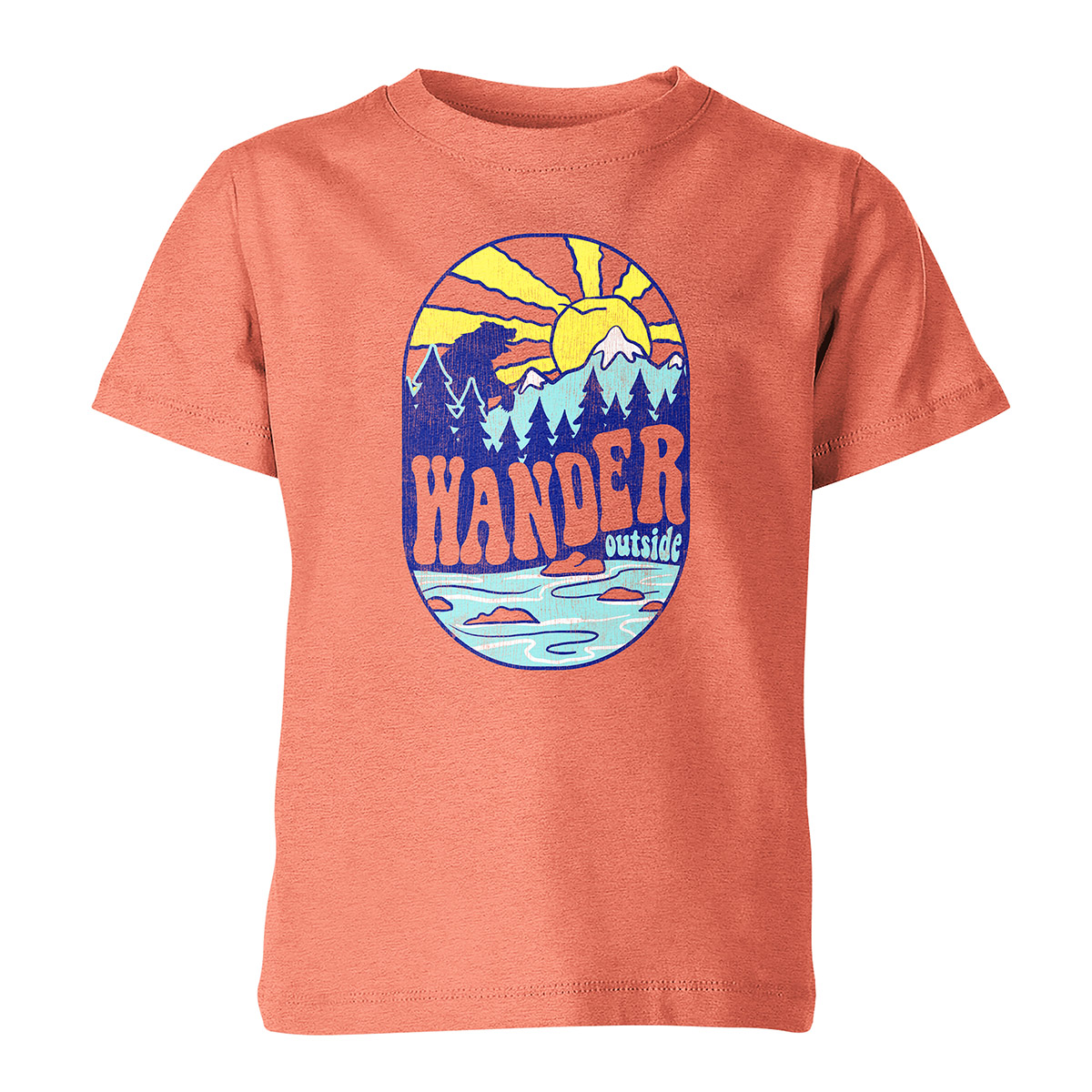 Boys (4-7) Wanderer Adventure Short Sleeve Graphic Tee