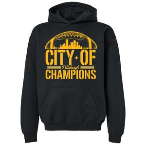 Boys (8-20) Tailgate Pittsburgh Football Champions Hoodie