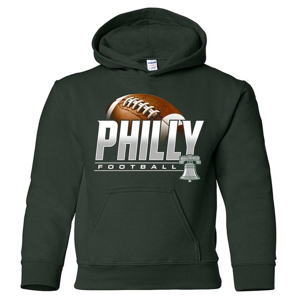 Boys (8-20) Tailgate Philadelphia Football Pigskin Hoodie