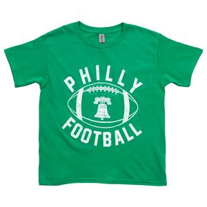 Boys (8-20) Tailgate Philly Football Short Bell Sleeve Tee