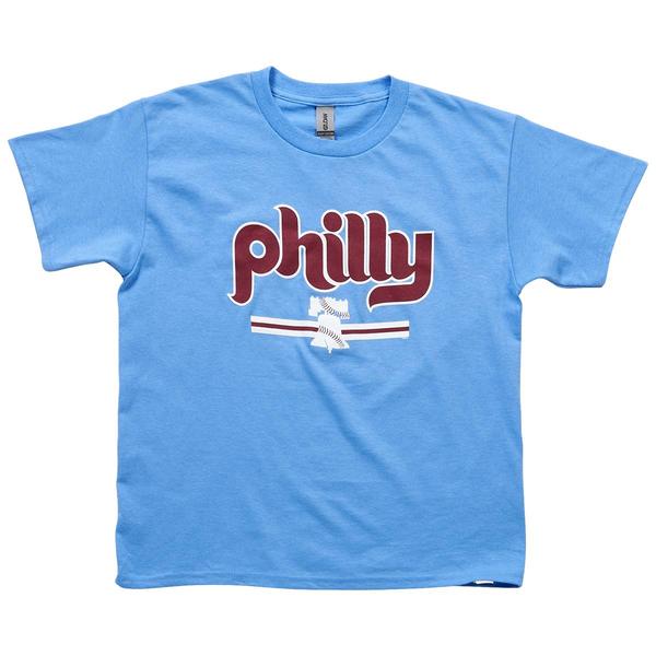 Boys 8-20 Tailgate Philadelphia Baseball My Philly Team Tee