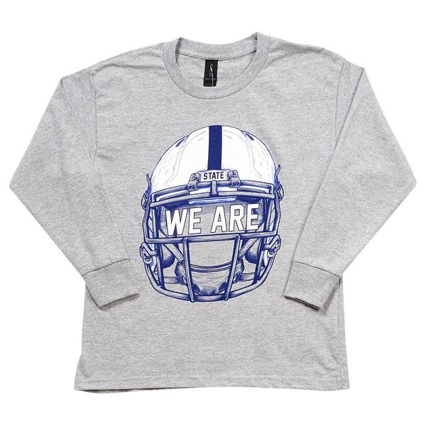 Boys (8-20) Tailgate Football Helmet Long Sleeve Tee
