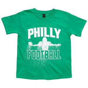 Boys (8-20) Tailgate Philadelphia Football Dissolve Football Tee