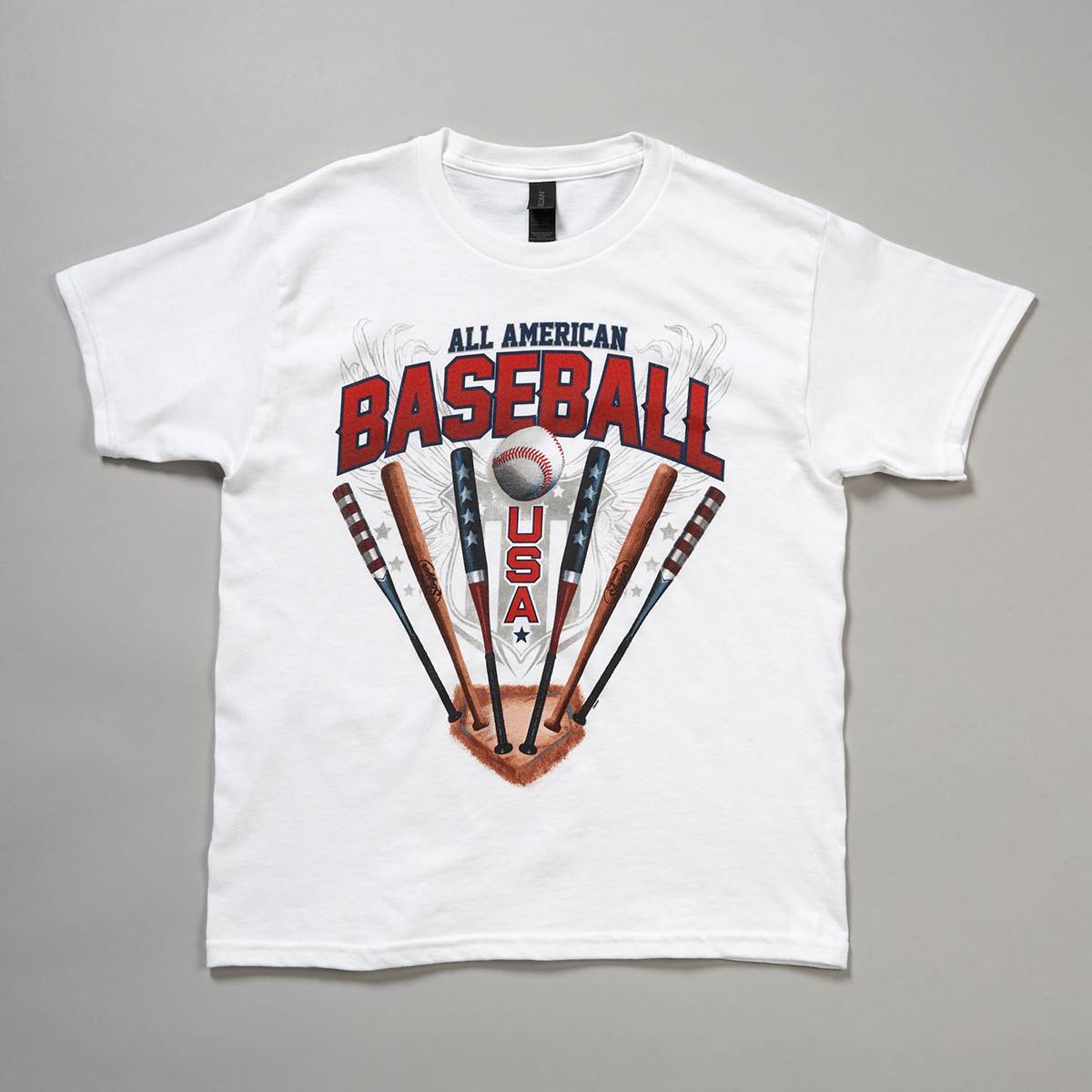 Boys (8-20) Freedom Bats Short Sleeve Graphic Tee