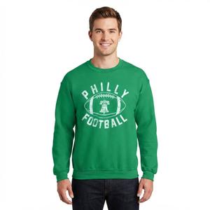 Mens Tailgate Philadelphia Football Crew Sweatshirt