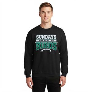 Mens Tailgate Philadelphia Football Sunday Birds Crew Sweatshirt