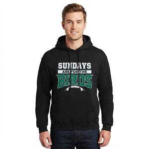 Mens Tailgate Philadelphia Football Sundays For The Birds Hoodie