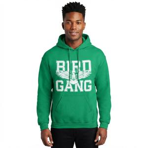 Mens Tailgate Philadelphia Football Bird Gang Pullover Hoodie