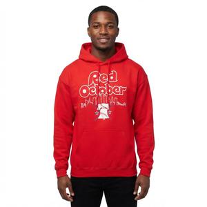 Mens Tailgate Philadelphia Baseball Red October Hooded Sweatshirt