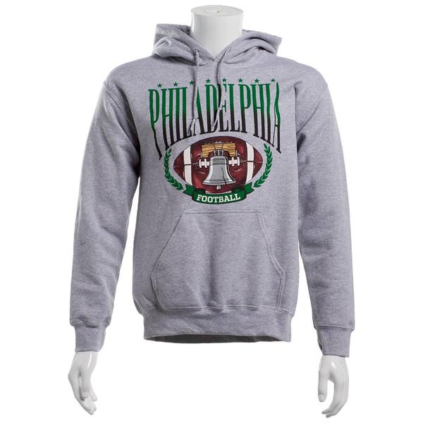 Mens Tailgate Philly Bell Birds Hooded Sweatshirt alternate view