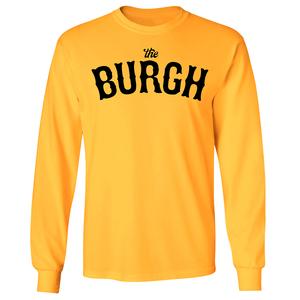Mens Tailgate Pittsburgh Football The Burgh Long Sleeve Tee