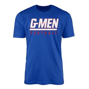 Mens Tailgate New York Football G-Men Short Sleeve Tee