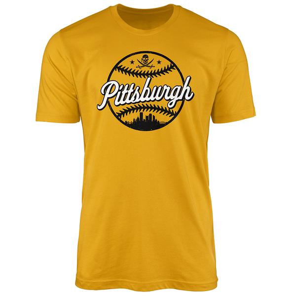 Mens Tsi Pittsburgh Baseball Short Sleeve Tee