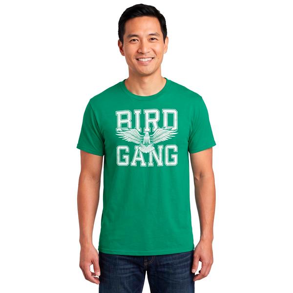 Mens Tailgate Philadelphia Football Bird Gang Wing Tee