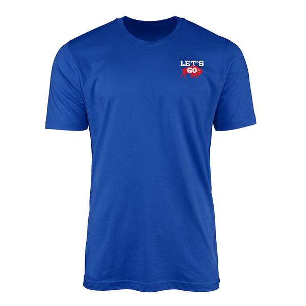 Mens Tailgate Buffalo Football Lets Go Short Sleeve Tee
