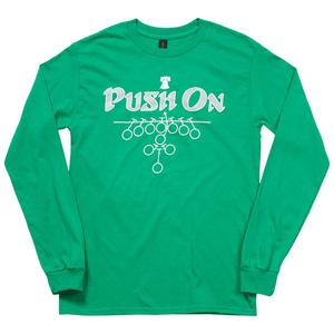 Mens Tailgate Philly Football Push On Long Sleeve Tee