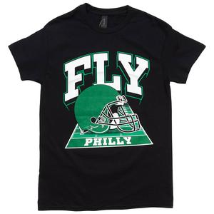 Mens Tailgate Philadelphia Football Fly Field Short Sleeve Tee