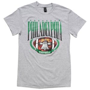 Mens Tailgate Philadelphia Football Bell Birds Short Sleeve Tee