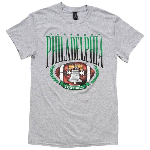 Mens Tailgate Philadelphia Football Bell Birds Short Sleeve Tee