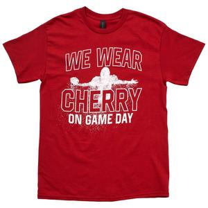 Mens Tailgate We Wear Cherry Short Sleeve Tee