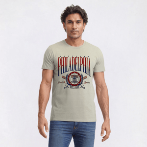 Mens Tailgate Philly Baseball Liberty Bell Bombers Tee