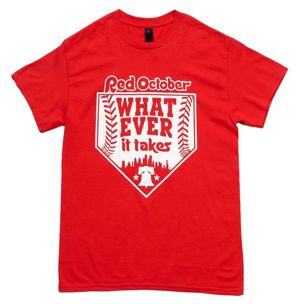 Mens Tailgate Philadelphia Baseball Whatever it Takes Tee