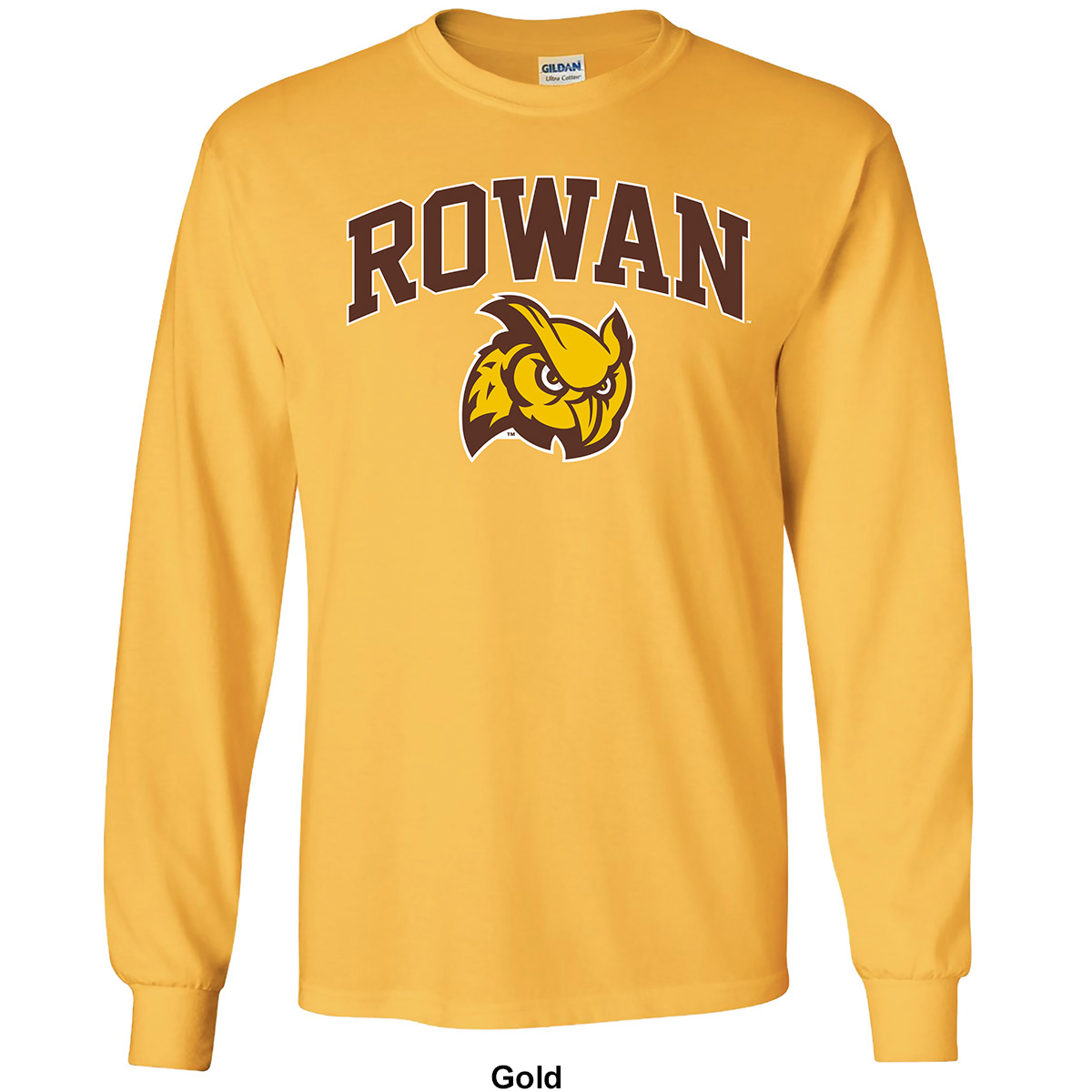 Mens Gildan(R) Rowan University Pride Mascot Long Sleeve Tee