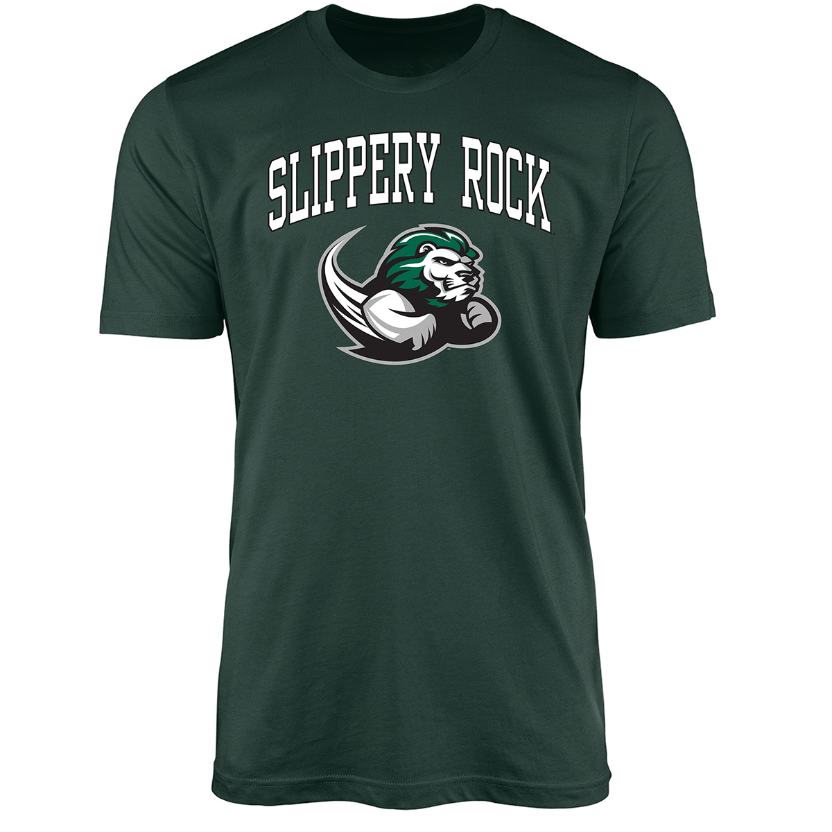 Mens Slippery Rock Pride Mascot Short Sleeve Tee